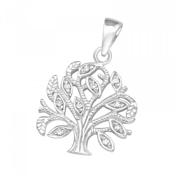 Sterling Silver Tree of Life Necklace – Symbolic, Elegant & Timeless (18″ / 20″ / 22″)